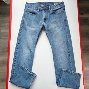 Buffalo David Bitton jeans Jack-X men's size 30 denim blue slim straight stretch